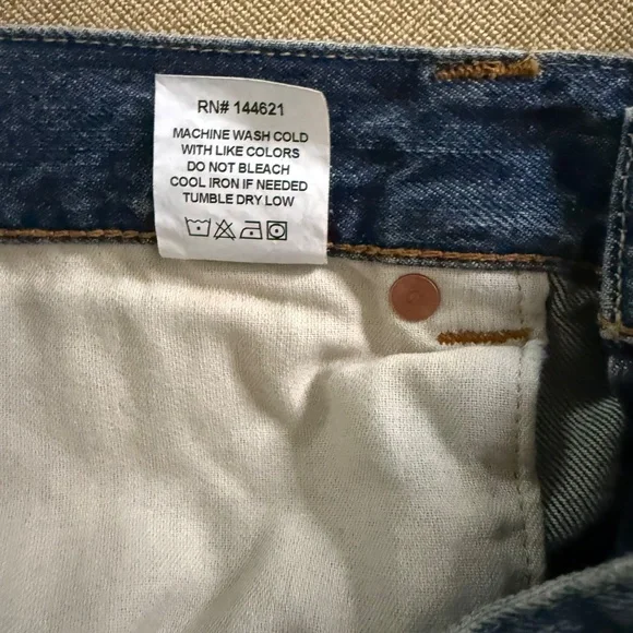 NWOT DENIMIST (R13 diffusion line) LUCY BOYFRIEND JEANS - sz 28 - Picture 11 of 12